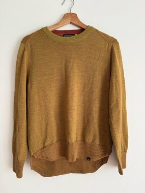 Alpaca Women's Mustard Crewneck Sweater